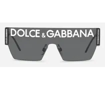 Dg Logo Sunglasses - Uomo Icons Nero