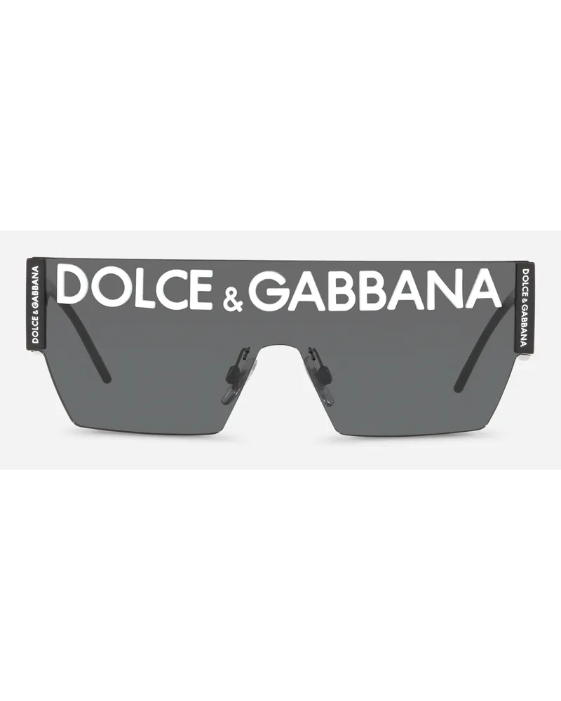 Dolce & Gabbana Dg Logo Sunglasses - Uomo Icons Nero Generic