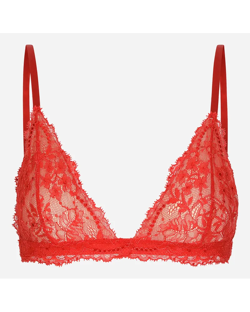Dolce & Gabbana Reggsenza Ferretto - Donna Intimo Rosso Rosso