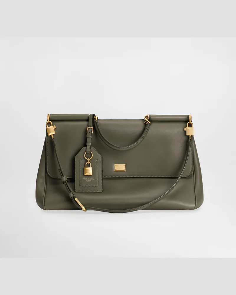 Dolce & Gabbana Borsa A Mano My Sicily - Donna Borse A Mano Verde Verde