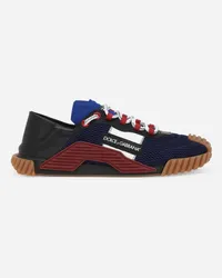 Dolce & Gabbana Sneaker Ns1 In Mix Materiali - Uomo Sneaker Multicolore Blu