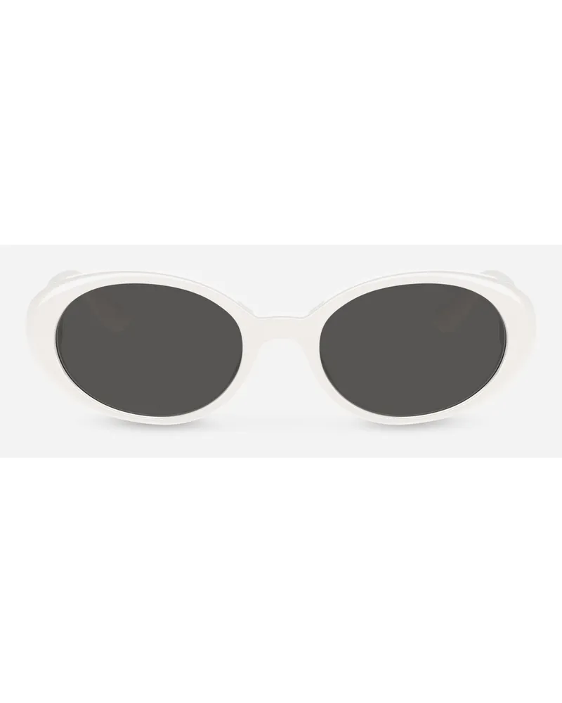 Dolce & Gabbana Re-edition | Dna Sunglasses - Donna Bianco Acetato Generic