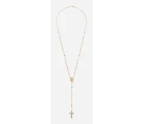Tradition Yellow Gold Rosary Necklace - Uomo Collane Oro