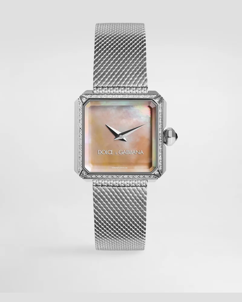 Dolce & Gabbana Orologio Sofia Acciaio E Diamanti - Donna Orologi Multicolore Multicolore