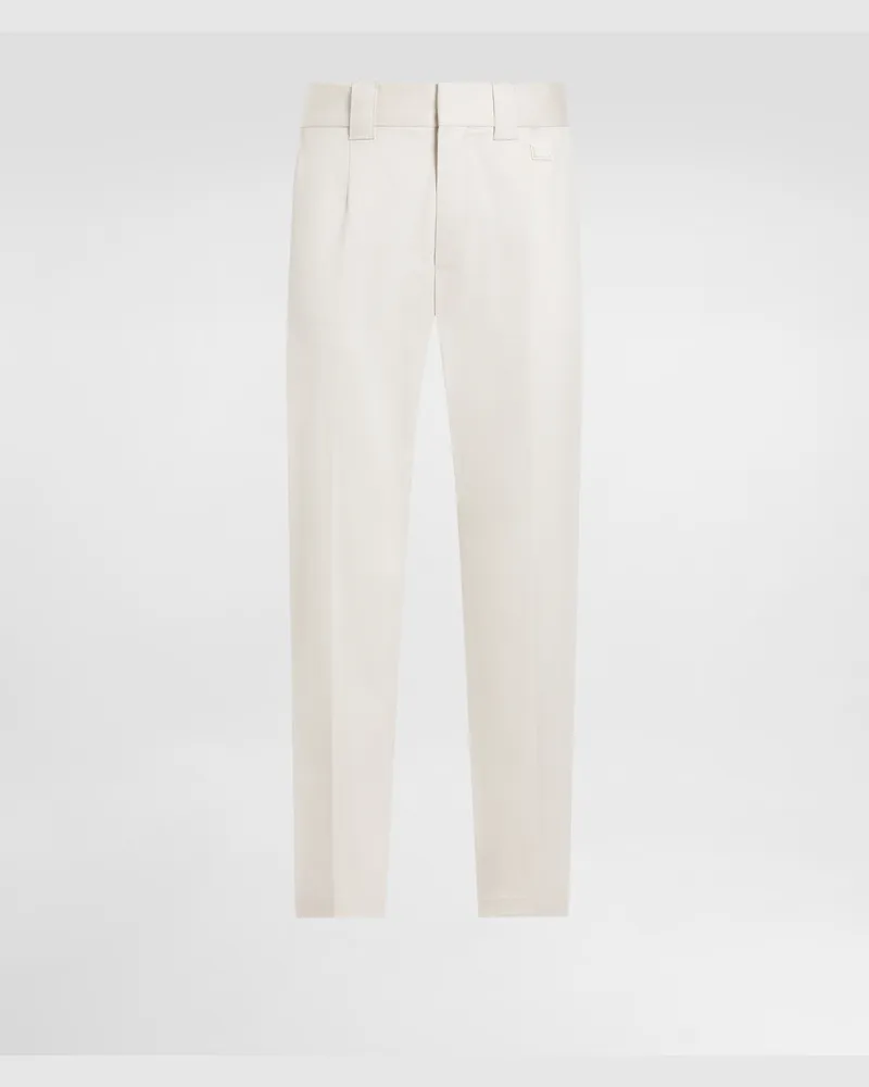 Dolce & Gabbana Pantalone Sartoriale In Cotone - Uomo Pantaloni E Shorts Beige Beige