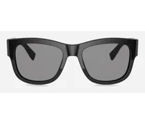 Gros Grain Sunglasses - Uomo Icons Nero Acetato