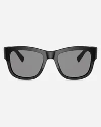 Dolce & Gabbana Gros Grain Sunglasses - Uomo Icons Nero Acetato Generic