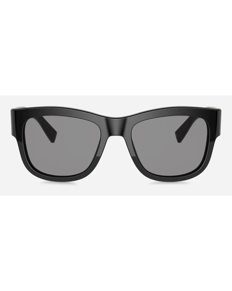 Dolce & Gabbana Gros Grain Sunglasses - Uomo Icons Nero Acetato Generic