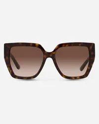 Dolce & Gabbana Dg Crossed Sunglasses - Donna Novità Avana Generic