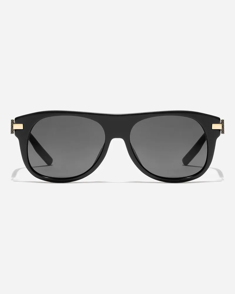 Dolce & Gabbana Occhiali Da Sole Metal Plaque - Donna Novità Nero Acetato Generic
