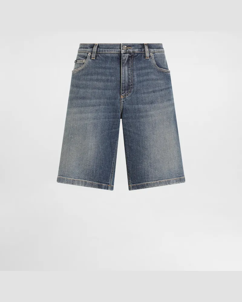 Dolce & Gabbana Pantalone - Uomo Denim Multicolore Cotone Variante