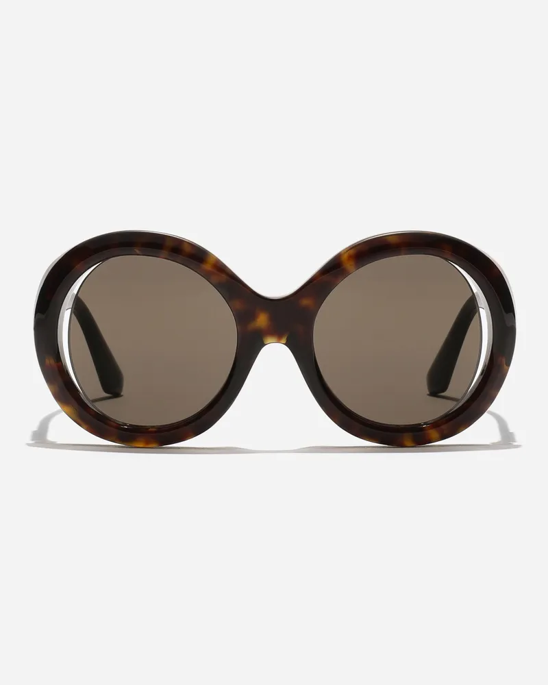 Dolce & Gabbana Occhiali Da Sole Sicilian Street - Donna Novità Avana Acetato Generic