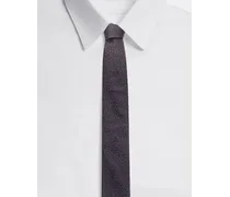 6 Cm Tie-design Silk Jacquard Blade Tie - Uomo Cravatte E Pochette Blu