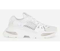 Sneaker Air Master In Mix Materiali - Donna Sneaker Bianco