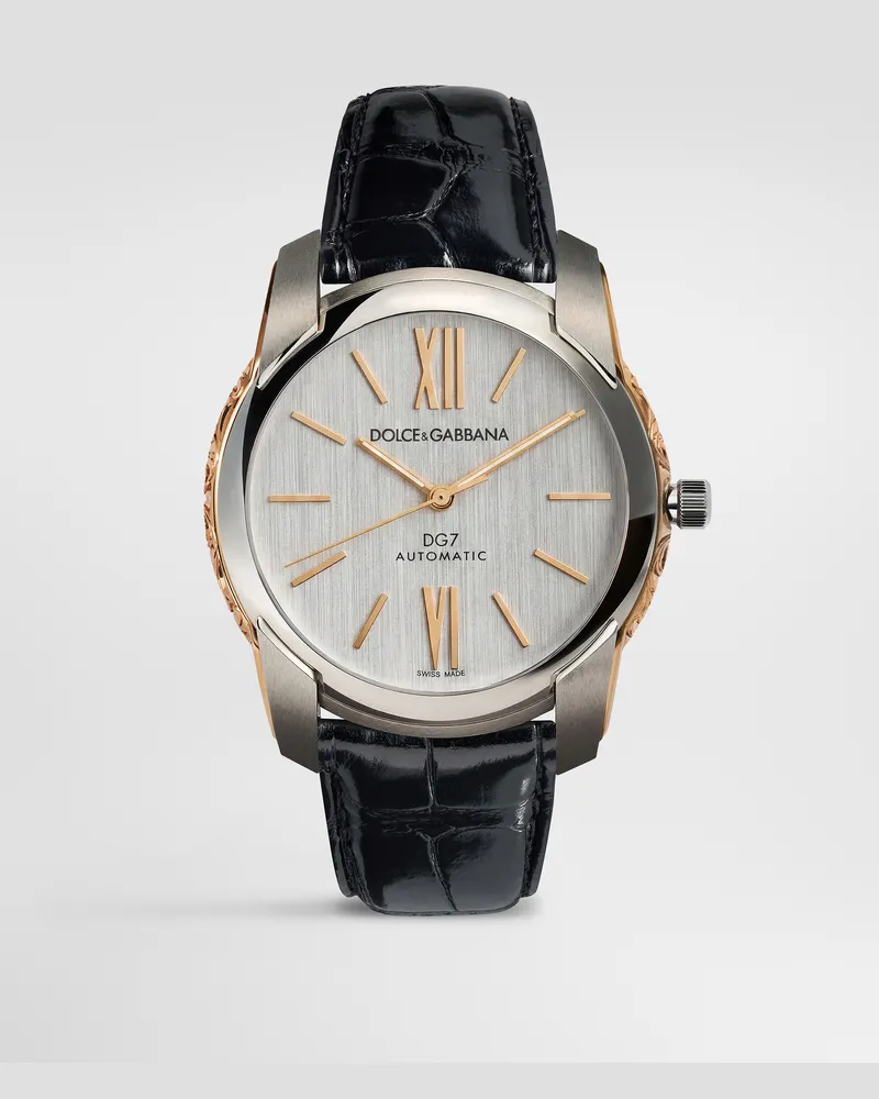 Dolce & Gabbana Orologio Dg7 Gattopardo - Uomo Orologi Argento Argento