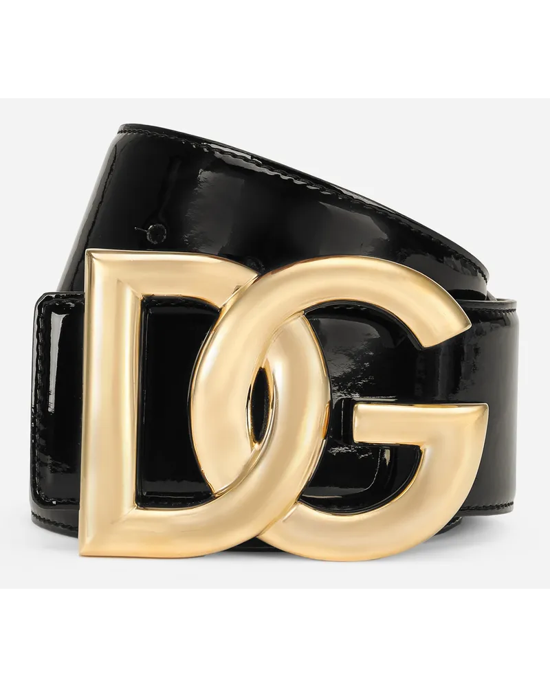 Dolce & Gabbana Cintura Logata - Donna Cinture Nero Nero