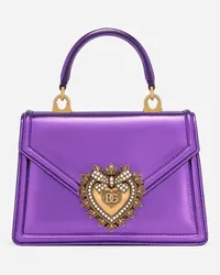 Dolce & Gabbana Top Handle Devotion Piccola - Donna Borse A Spalla E Tracolla Viola Pelle Viola