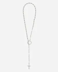 Dolce & Gabbana Collana - Uomo Bijoux Argento Metallo Argento