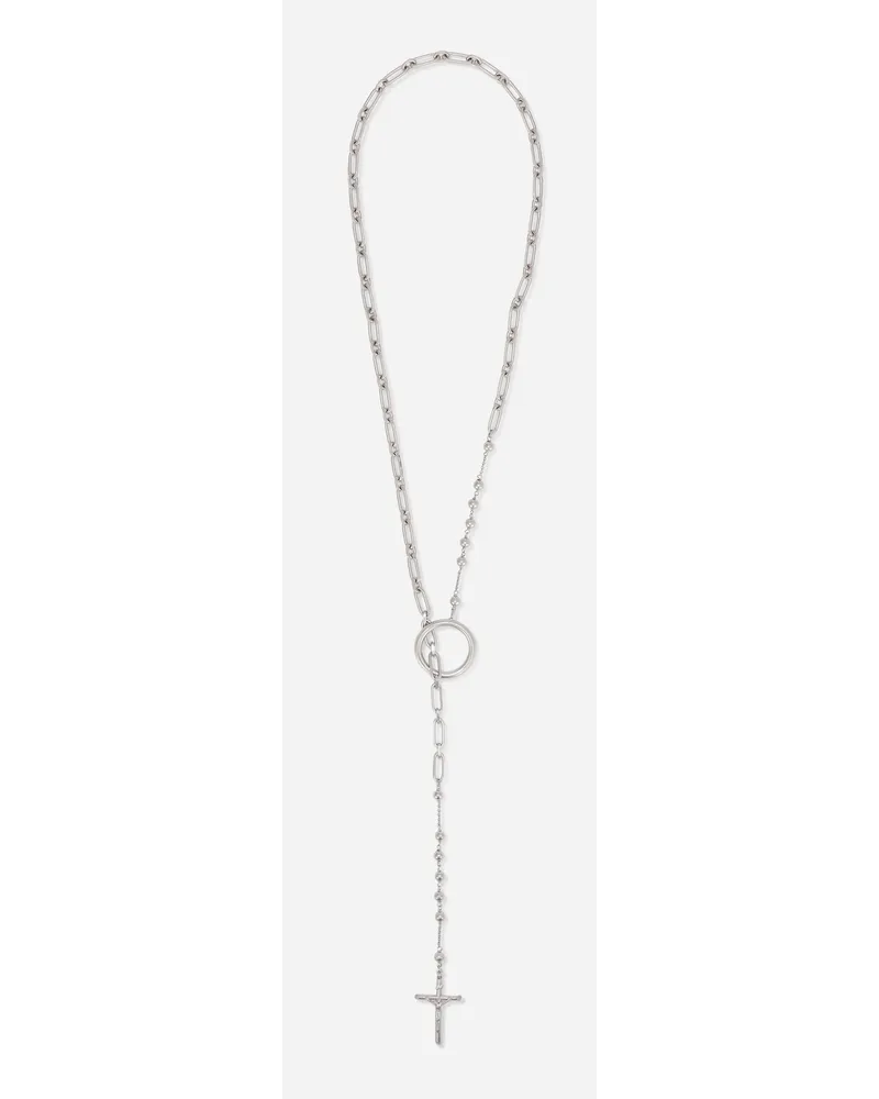Dolce & Gabbana Collana - Uomo Argento Metallo Argento