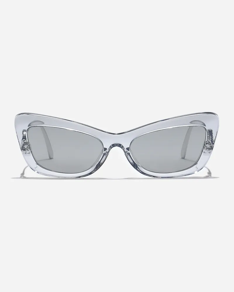 Dolce & Gabbana Occhiali Da Sole Dg Crystal - Donna Novità Grigio Trasparente Generic