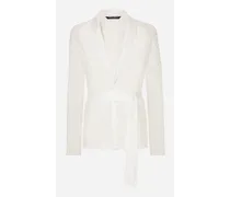 Vestaglia Di Pizzo - Uomo Intimo E Loungewear Bianco