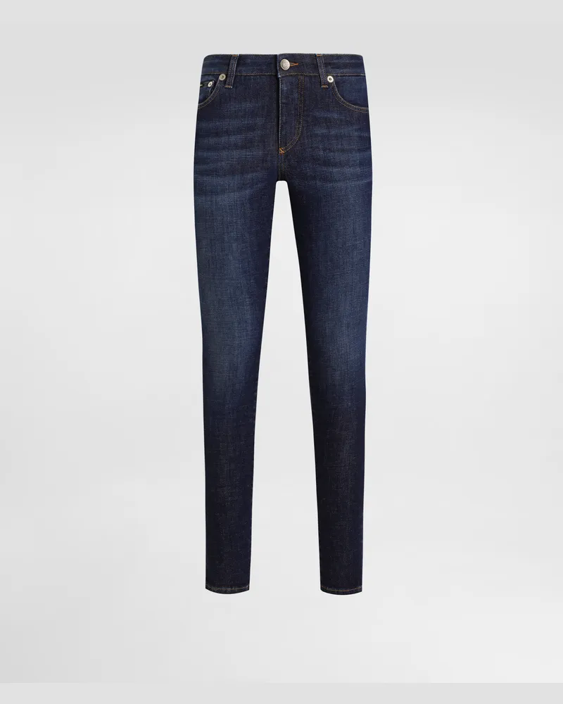 Dolce & Gabbana Jeans Skinny In Denim - Donna Denim Multicolore Variante