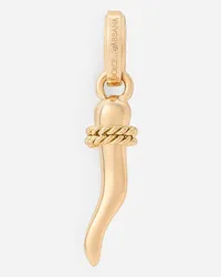 Dolce & Gabbana Good Luck Yellow Gold Charm - Uomo Collane Oro Oro