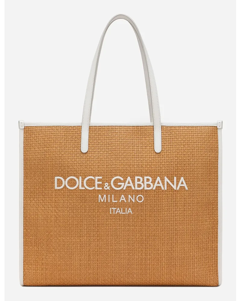 Dolce & Gabbana Borsa Shopping Grande - Donna Borse Shopping Beige Beige