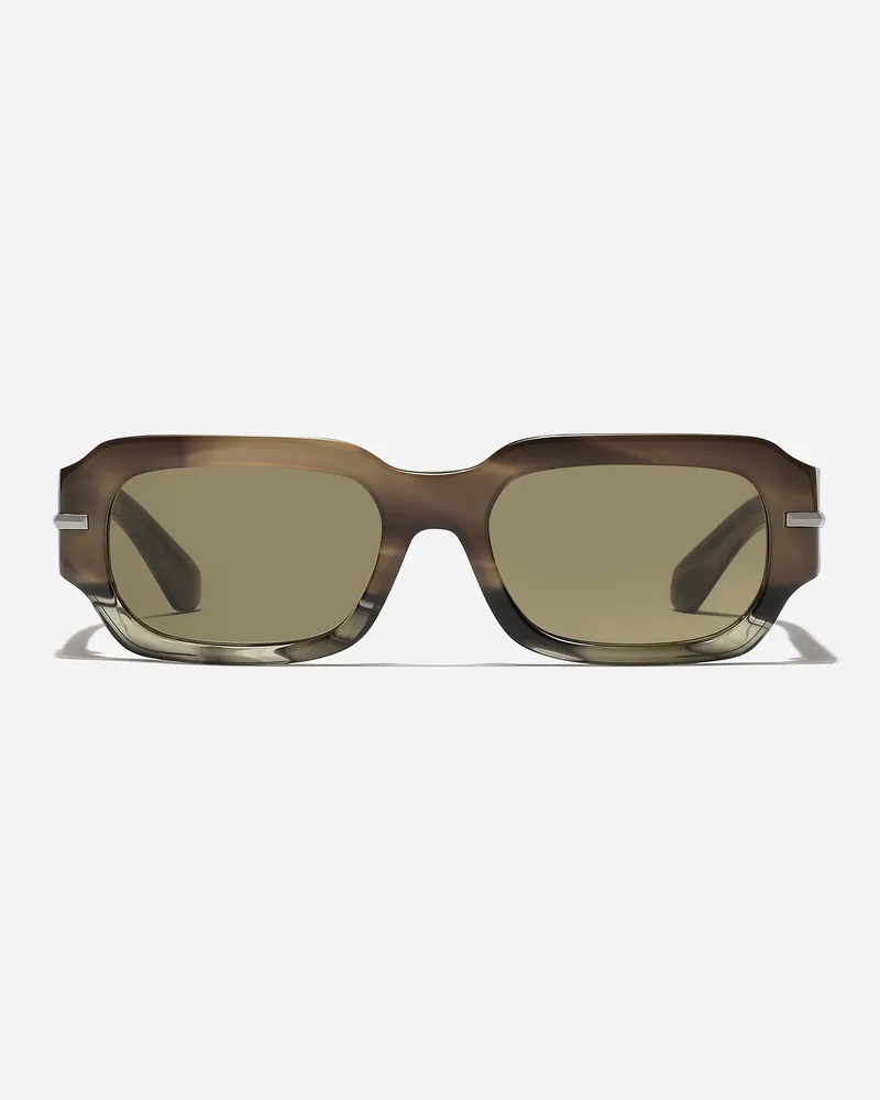 Dolce & Gabbana Occhiali Da Sole Dg Signature - Uomo Novità Avana Verde Generic