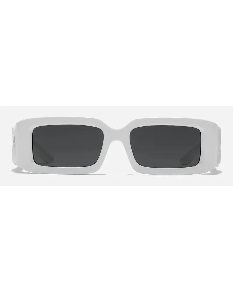Dolce & Gabbana Occhiali Da Sole Dg Plumped -  Bianco Generic