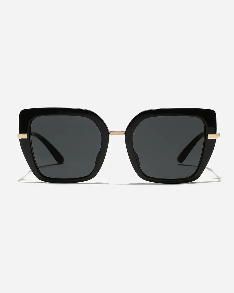 Dolce & Gabbana Occhiali Da Sole Dg Flip - Donna Novità Nero Acetato Generic