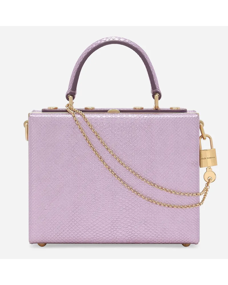 Dolce & Gabbana Borsa Dolce Box - Donna Borse A Mano Lilla Lilla