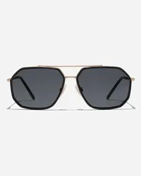 Dolce & Gabbana Gros Grain Sunglasses - Uomo Icons Oro E Nero Generic