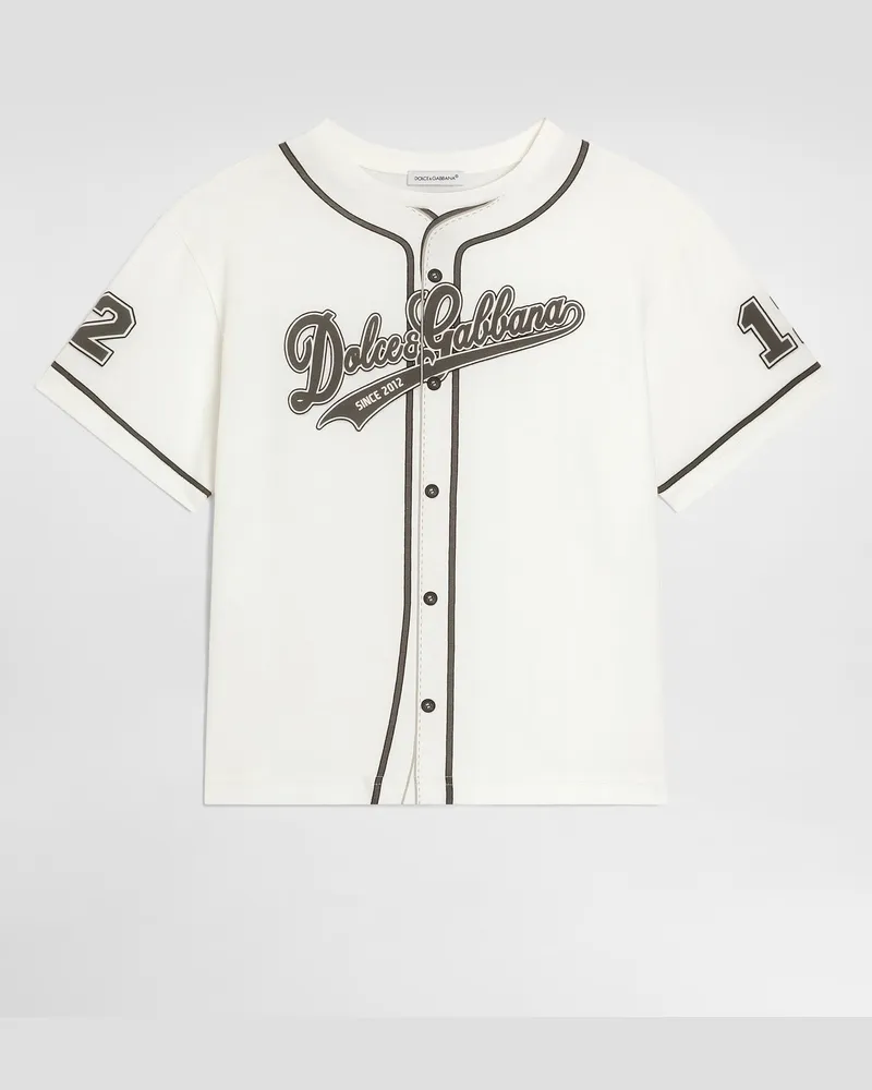 Dolce & Gabbana T-shirt In Jersey Con Logo - Uomo Collection 