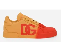 Sneaker Portofino In Pelle Di Vitello - Donna Sneaker Arancione