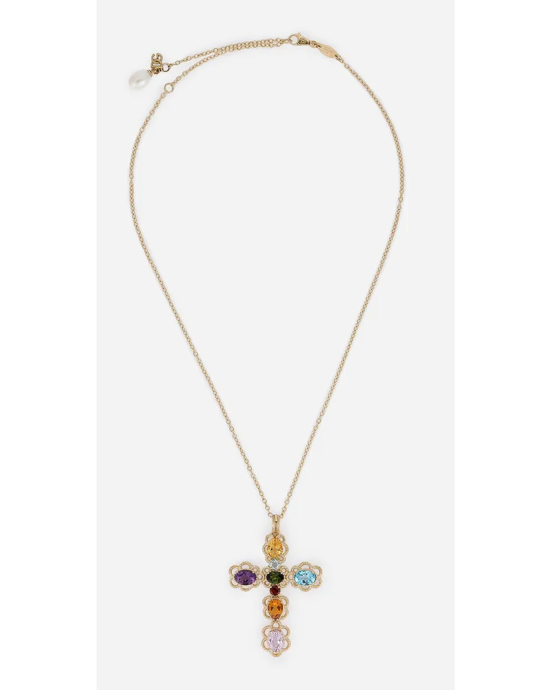 Dolce & Gabbana Pendente Rainbow 110 - Donna Collane Oro Oro Oro