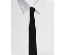 Dolce & Gabbana Cravatta In Seta - Uomo Cravatte E Pochette Nero Nero