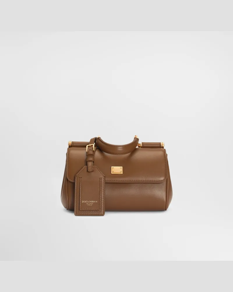 Dolce & Gabbana Borsa A Mano My Sicily - Donna Borse A Mano Marrone Caramello