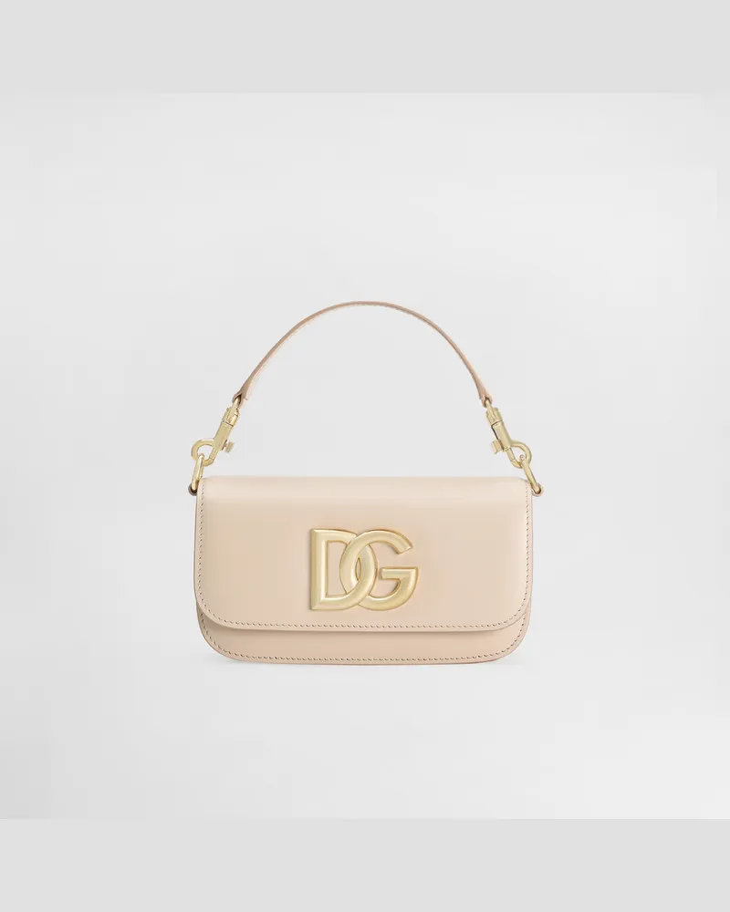 Dolce & Gabbana Borsa A Tracolla 3.5 - Donna Borse A Spalla E Tracolla Rosa Pelle Rosa