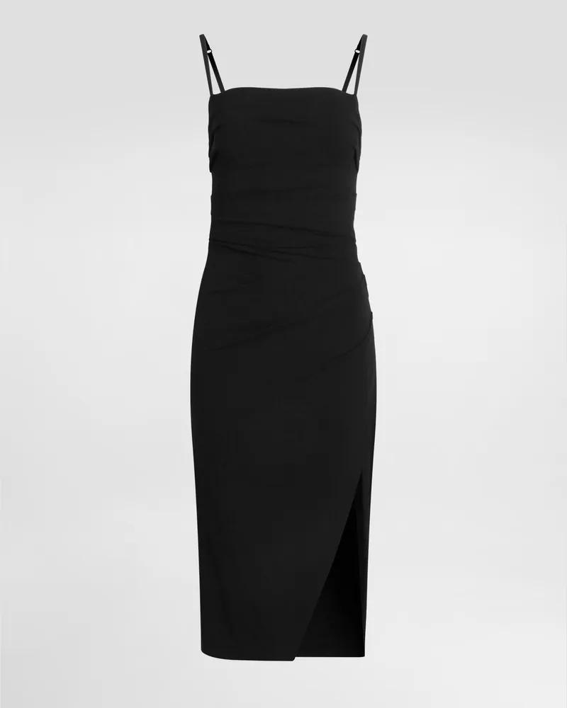 Dolce & Gabbana Abito In Jersey Di Viscosa - Donna Abiti Nero Nero