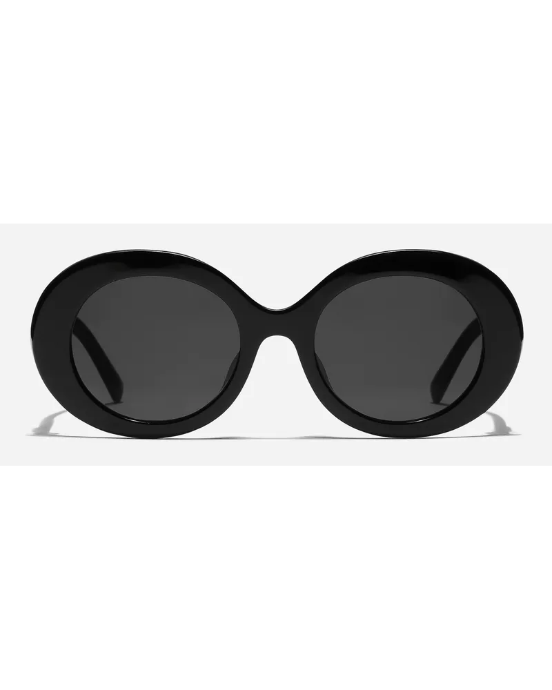 Dolce & Gabbana Occhiali Da Sole Dg Logo - Donna Nero Generic