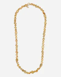 Dolce & Gabbana Anna Sautoir In Oro Giallo 18kt Con Citrini - Donna Collane Oro Oro Oro