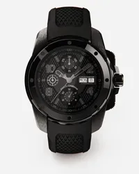 Dolce & Gabbana Ds5 Watch In Steel With Pvd Coating - Uomo Orologi Nero Nero