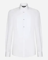 Dolce & Gabbana Camicia - Uomo Camicie Bianco Cotone Bianco