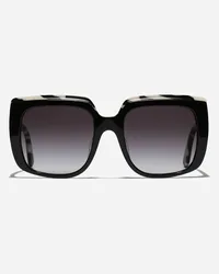 Dolce & Gabbana New Print Sunglasses - Donna Novità Nero Su Zebra Generic