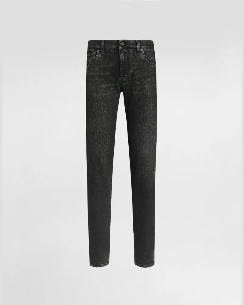 Dolce & Gabbana Pantaloni In Denim - Uomo Denim Multicolore Variante