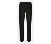 Pantalone Sartoriale In Cotone Stretch - Uomo Pantaloni E Shorts Nero