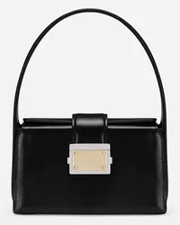 Dolce & Gabbana Borsa A Mano Targa - Donna Borse A Mano Nero Nero