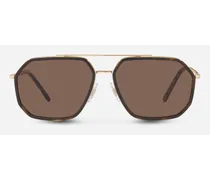 Gros Grain Sunglasses - Uomo Icons Oro E Avana
