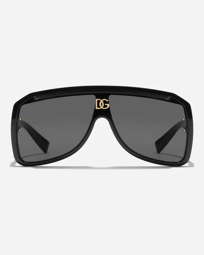 Dolce & Gabbana Occhiali Da Sole Dg Crossed - Donna Novità Nero Acetato Generic
